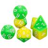 7pcs Splic Colors Game Dice DND Polyhedral Dice Set for DND RPG Table Board Role Playing Games