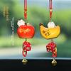 Car Interior Decoration Fruit Shaped Resin Traditional Lucky Charm For Vehicle Accessories