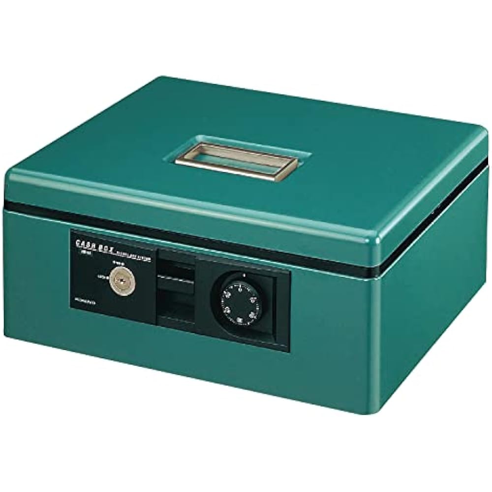 Kokuyo (KOKUYO) CB-11G Handbag Safe with Dial A4 Green