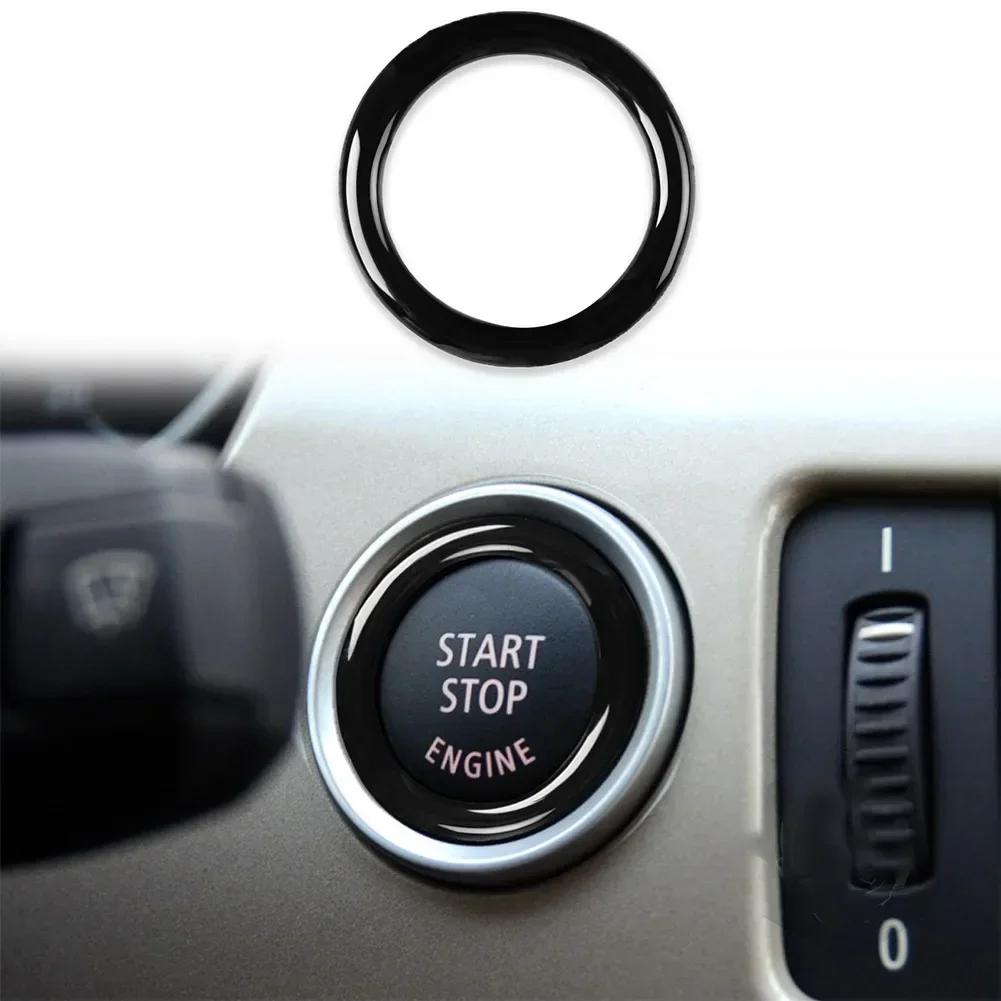 Suitable Decorating For BMW 3 Series E90/E92 /E93 Engine Start Stop Button Ignition Key Ring DIY Sticker Decoration
