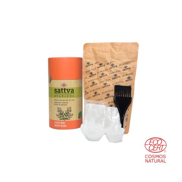 SATTVA - Henna Light Red, 150g - herbal hair dye Light Red