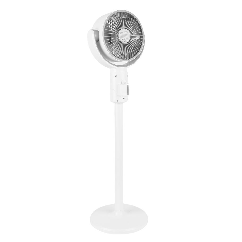Standing Fan 180 Degree Manual Vertical Oscillating Fan Quiet Floor Fan with Remote Adjustable Height 5 Speeds 8H Timer for Home Bedroom