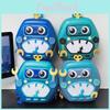Cute Eggshell Backpack With Robot Print Design For Daily Daycare Children Use