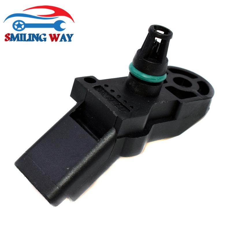 Manifold Absolute Pressure MAP Sensor For Citroen Fiat Peugeot 1.1 1.4 1.6 1.8 2.0 Petrol : 9636583080 9639381480 0261230043
