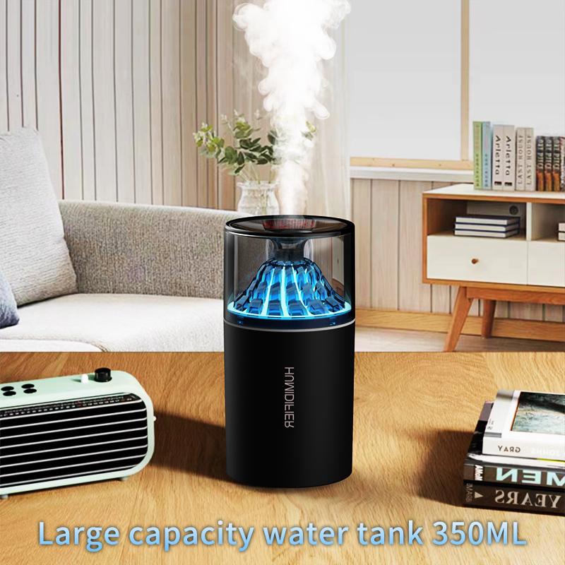 Cloud humidifier colorful atmosphere light mini portable car cut fragrance cup seat design delicate spray home humidification