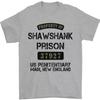 Property of Shawshank Prison Movie 90s Mens T-Shirt 100% Cotton
