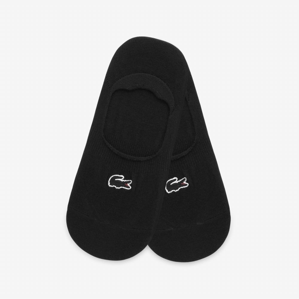 

LACOSTE Womens Solid NoShow Socks RA879E53N 031