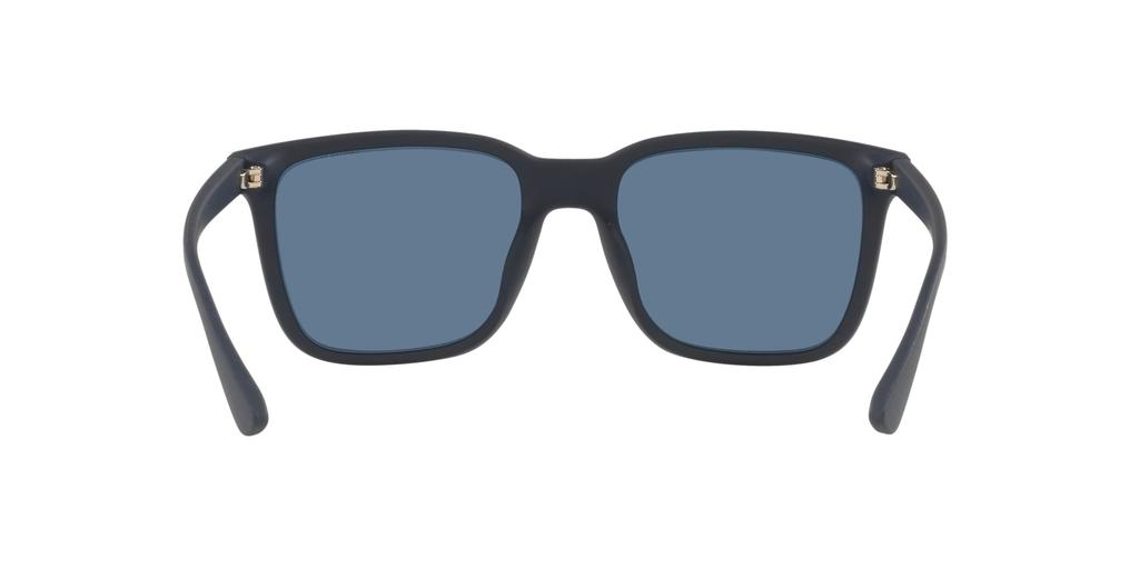 Armani Exchange AX4112SU Mattblau 55 Herren Sonnenbrille,