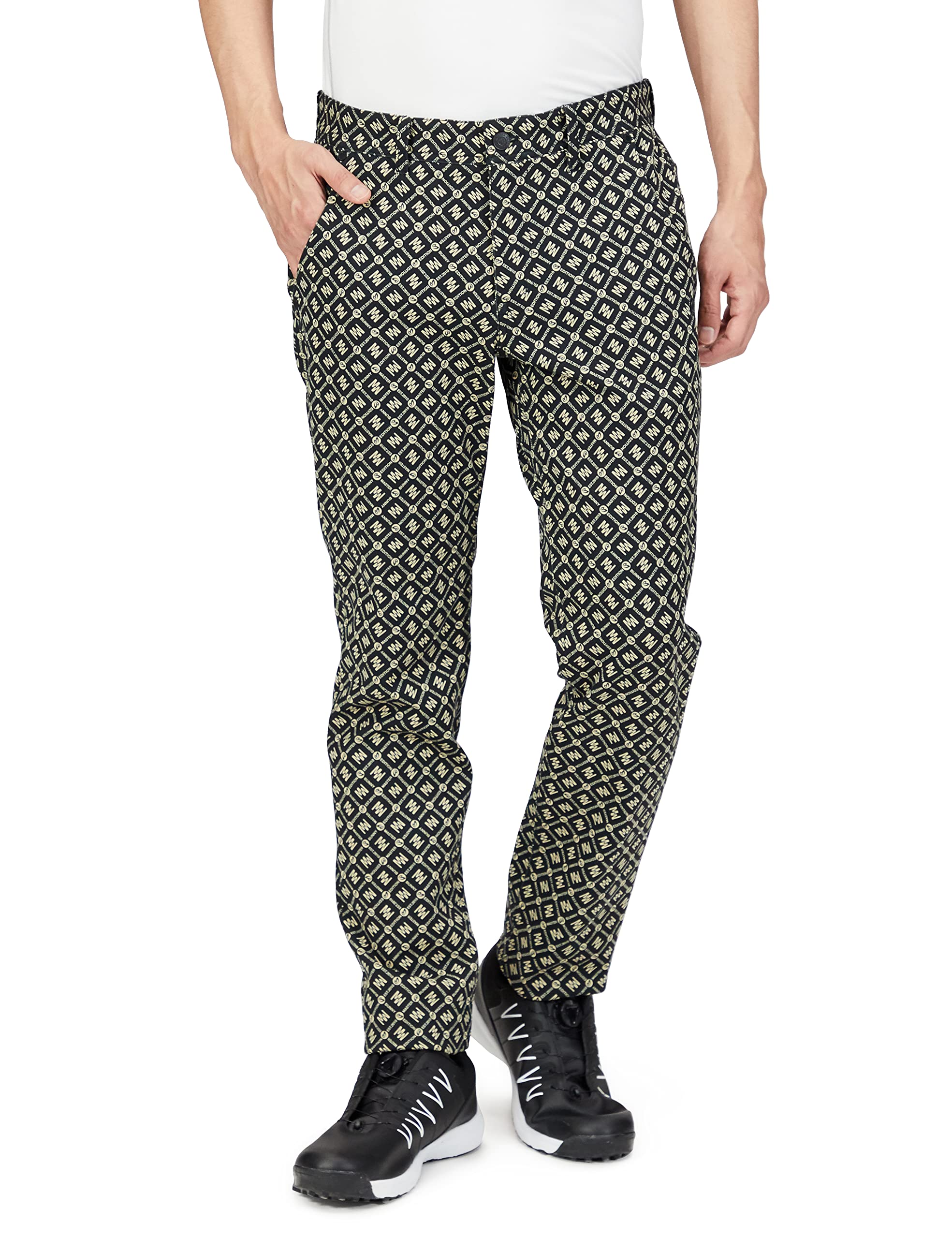 

long pants logo Golf 4 [Master Bunny] Men s (MBE pattern/TEXBRID stretch) / / 758-2231007 040_Beige [M]