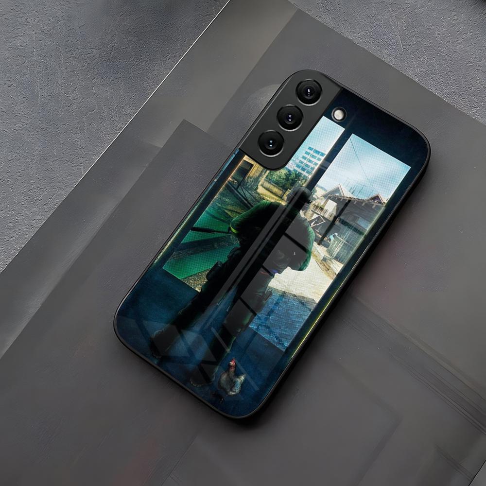 Counter Strike Cs Go Phone Case Glass For Samsung Galaxy S23 S24 S21 S25 S22 S20 Ultra Fe Plus A55 A15 A14 Coque