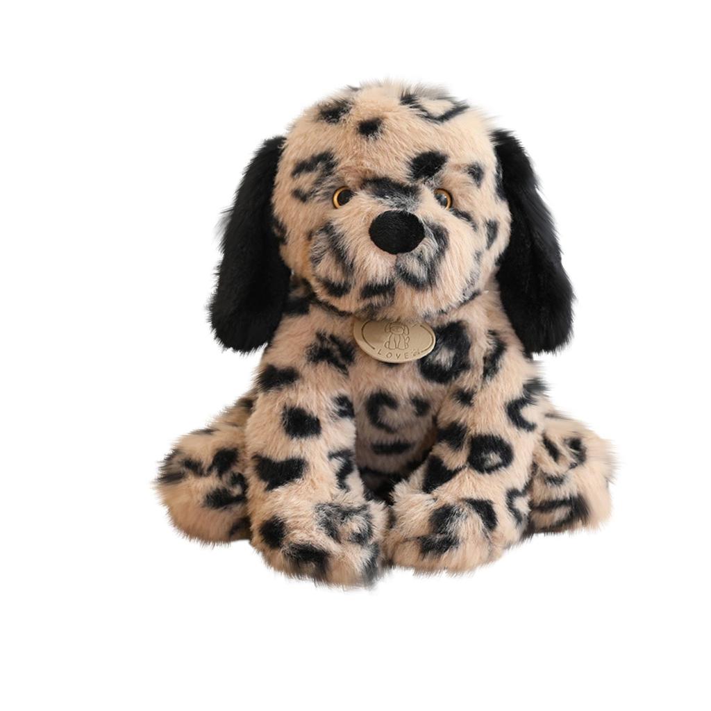 Soft Toy Cute Sitting Dalmatian Plush Doll