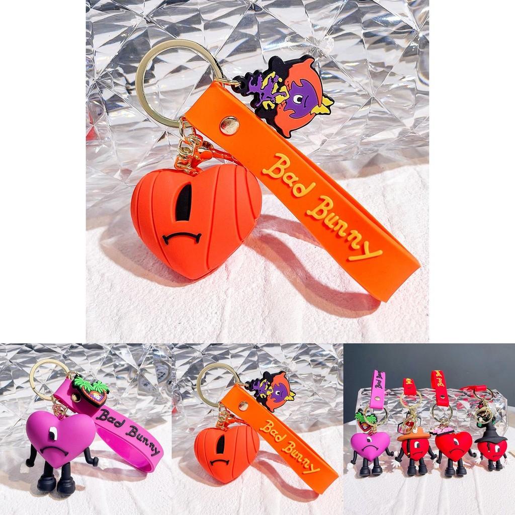 Bad Bunny Key Ring High Quality Soft Glue Kids Xmas Decoration Gift