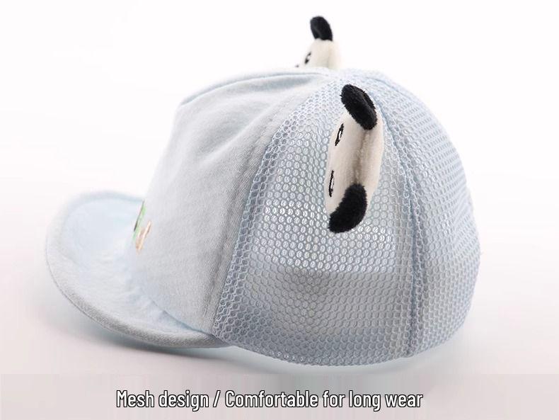 Casquette de Baseball Ultra-Mignonne en Maille pour Bébé - Chapeau d'Été Respirant pour Garçons