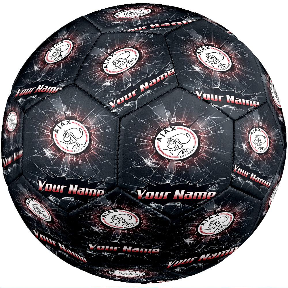 Ajax Amsterdam Moda Beden 5 Futbol Aşınmaya Dayanıklı Kaymaz Futbol Topu Spor Antrenmanı Eğlence Kullanımı İçin