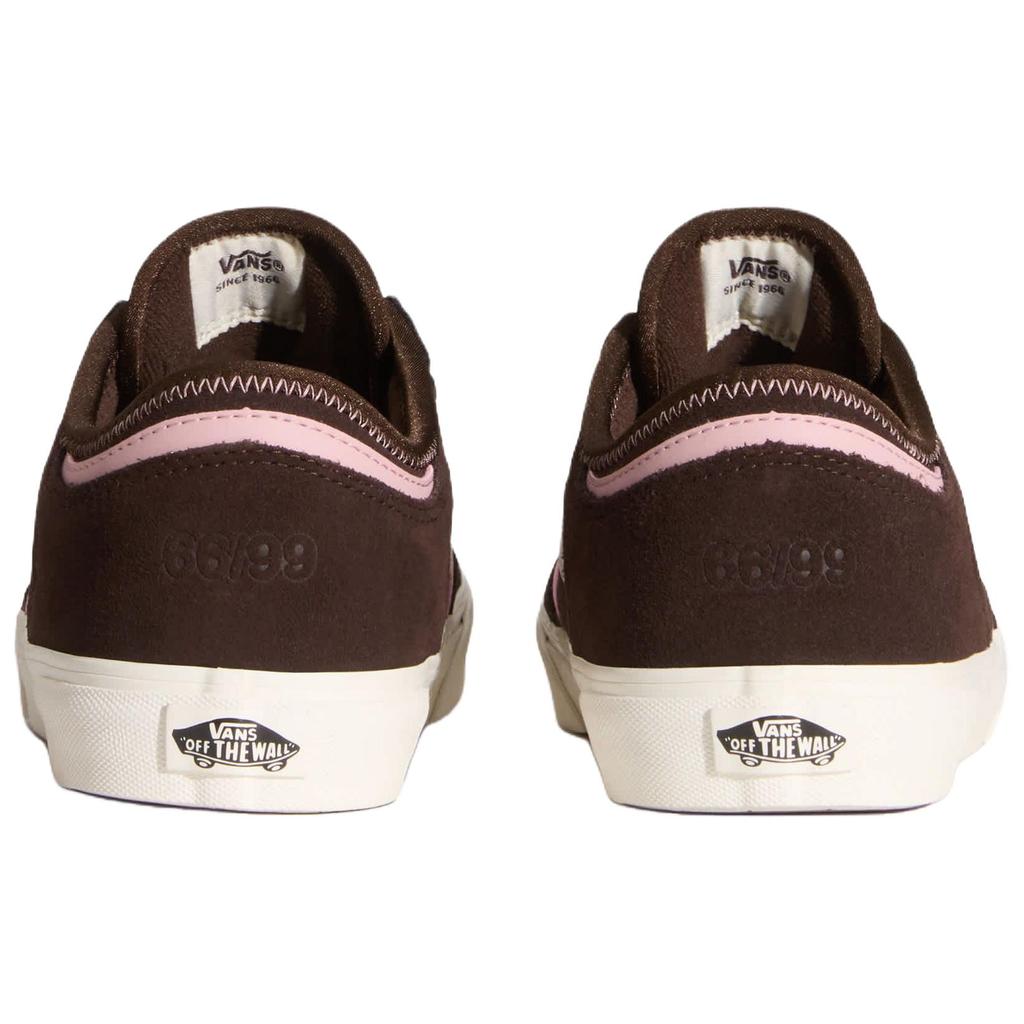 Vans Rowley Classic Comfortable Fit Skate Shoes Unisex Sneakers Chocolate-Brown VN000SF43N1
