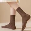 Forty twist knit fashion compression socks 6-color set