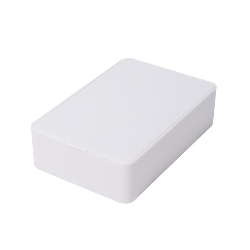 

Креативное зеркало для макияжа Складное Портативное Съемное Зеркало Многофункциональная Настольная Коробка для Макияжа Дорожная Разделенная Коробка для Хранения Ювелирных Изделий белый