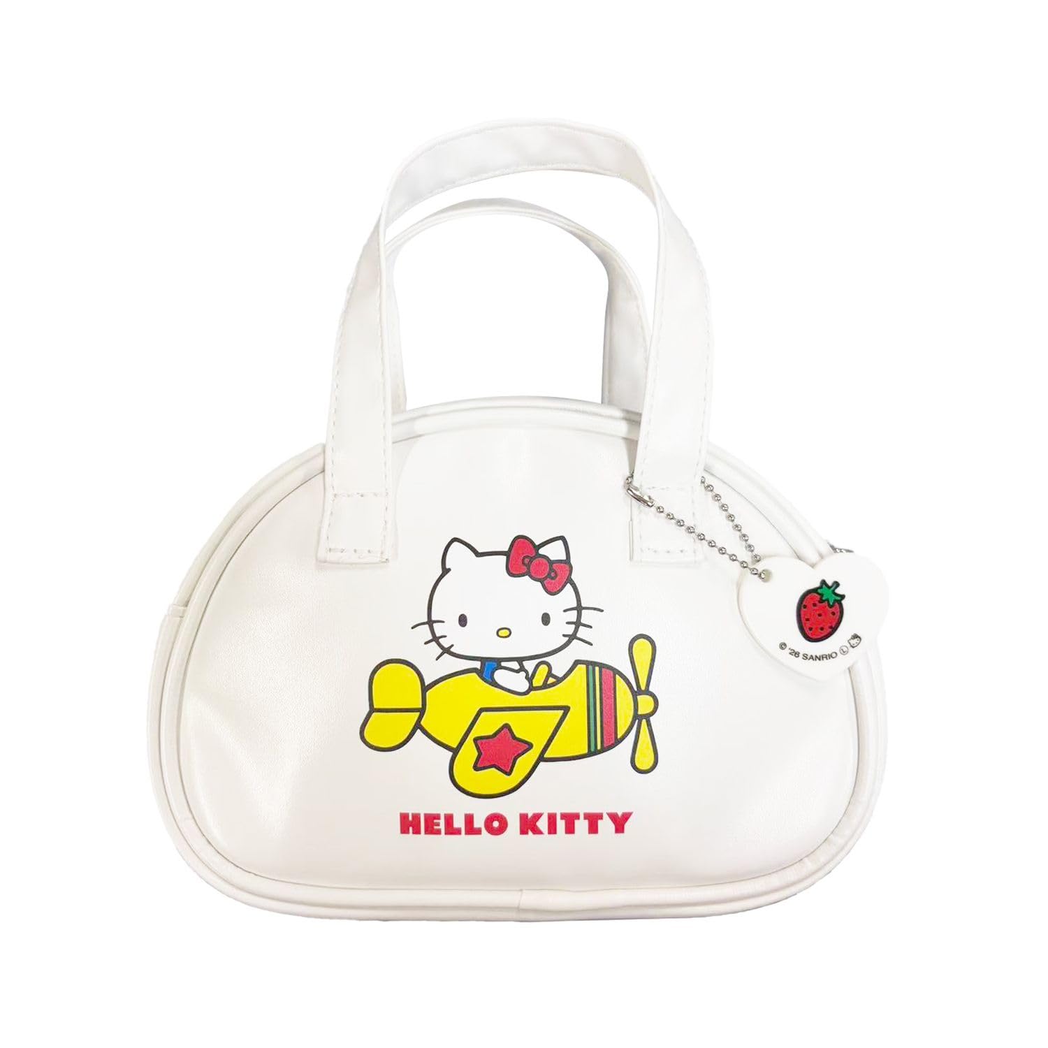 Sunart Sanrio Mini Boston Bag Hello Kitty White SAN-0141-WH
