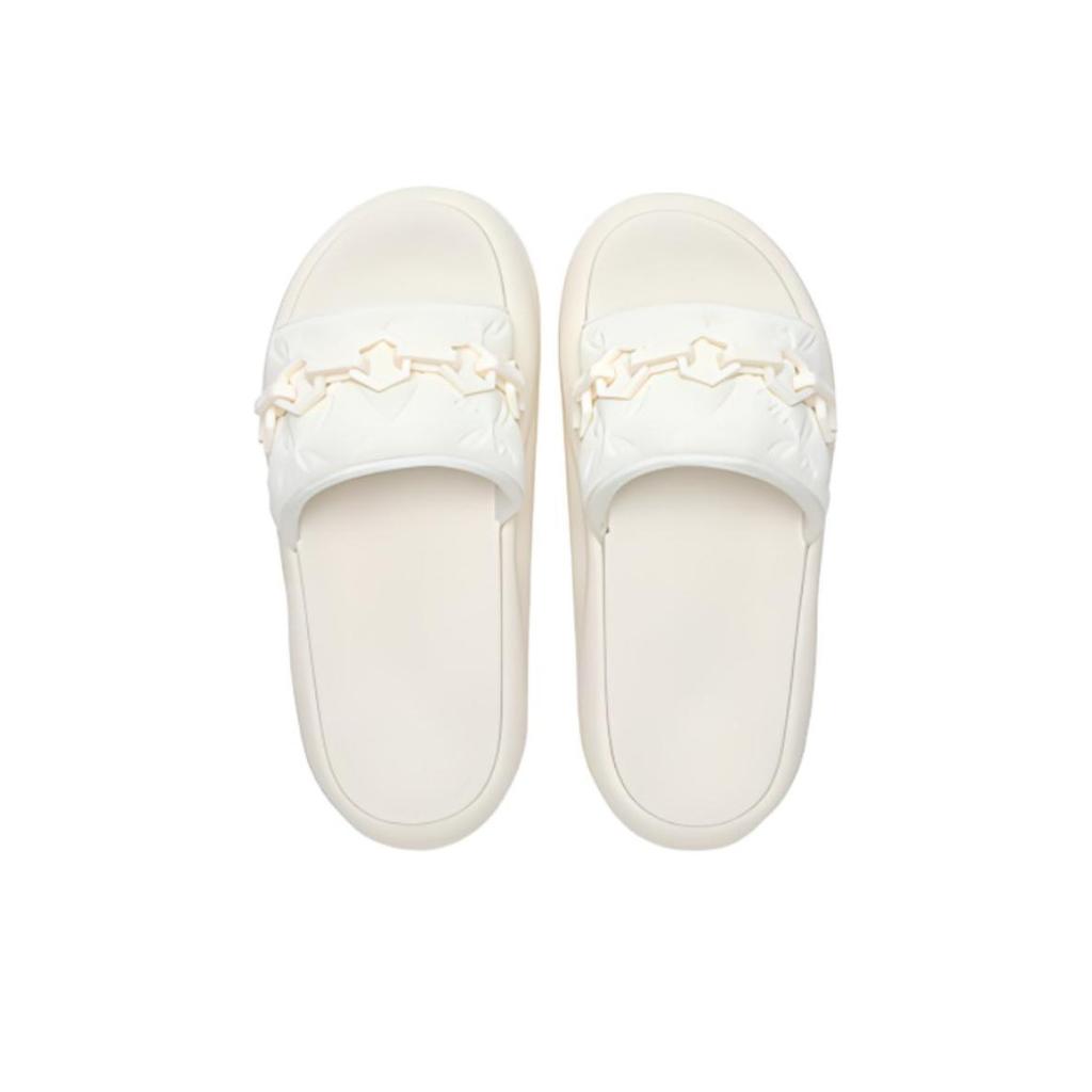 FILA Sponge Dolphin Breathable Casual Retro Quick-Dry Slide Sandals Women sandals White F12W422501FGD