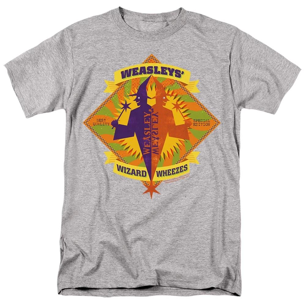 Harry Potter - Wizard Wheezes -  Unisex Short Sleeve Children s T-shirt - Blue 100