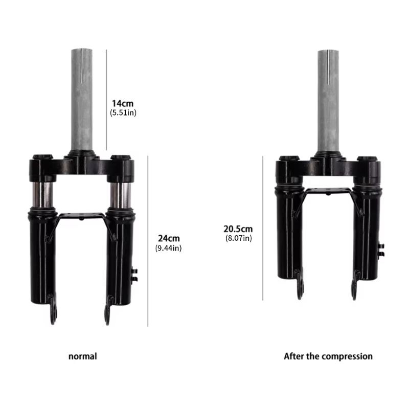Ammortizzatori Forcella Anteriore Elettrica Professionali Kit Ammortizzamento Idraulico Forcella Anteriore Accessori Scooter Durevoli