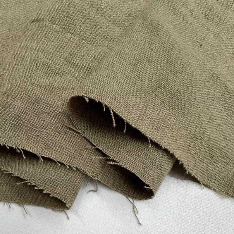 Linen and Ramie Hanfu Fabric for Sewing Cloth 100% Natural Yarn-dyed Dresses Robe Thin DIY Handmade Designer High Quality