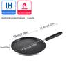 Non Stick Frying Pan 18/22CM Breakfast Frying Pan With Handle Cooking Utensil, Used For Frying Eggs, Steak, Fish Fillet