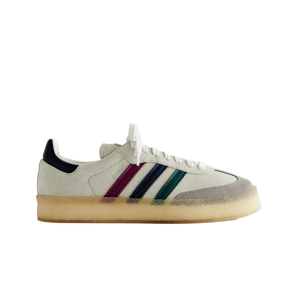 Adidas X Clarks X Ronnie Fieg 8th Street Samba Chalk White Collegiate Green