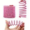 Interactive Colorful Mesh Spring Cat Toys Bouncy Spiral Cat Springs for Indoor Cats Toys Cat Supplies