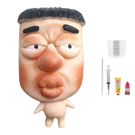 Pickel Ausdrücken Spielzeug mit Applikator Pigment Nachfüllbar Wiederverwendbar Stress Angstabbau DIY Farbfüllung Akne Entfernung Reinigung Sensorisches Spielzeug