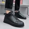 Fashion Fashion Men's Boots Thick Sole Versatile Male Casual Flats 2024 New High Top Sports Shoes Platform Shoes for Men Botas Masculino