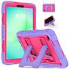 Husă Rezistentă tip Armură pentru Tableta Samsung Galaxy Tab A11 LTE 8.7" A11 8.7inch X133 X135 Suport Rezistent la Șocuri Capac Dur