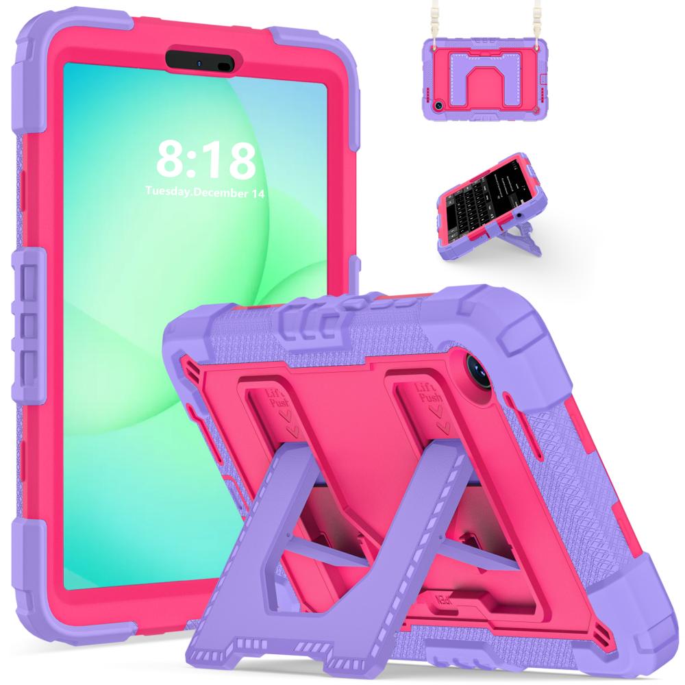 Robuuste Armor Tablethoes Voor Samsung Galaxy Tab A11 LTE 8,7  A11 8,7 inch X133 X135 Heavy Duty Schokbestendige Standaard Harde Cover Tab A11 8.7inch