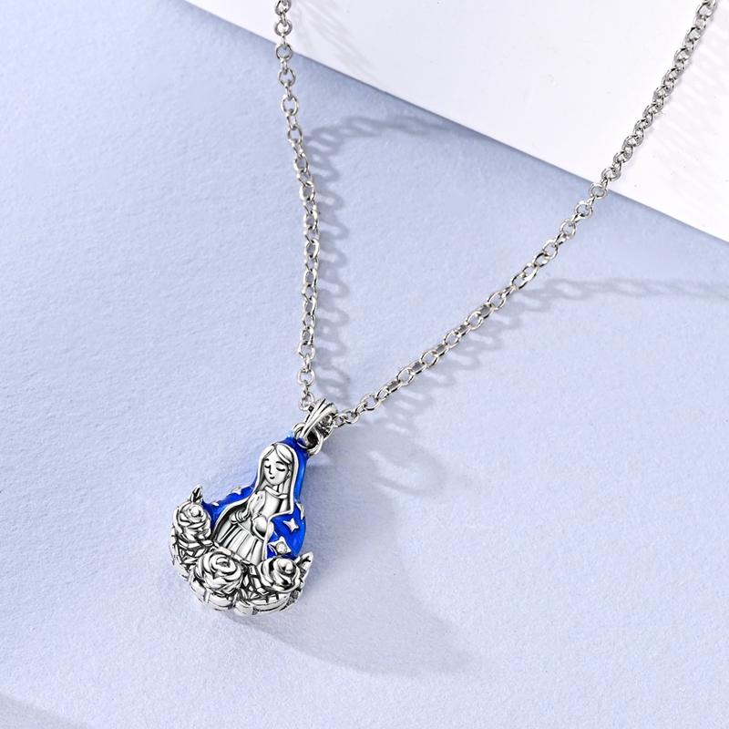 Original Copper Necklace Sparkling Heart Pearl Sun Moon Necklace For Woman Men Wedding Engagement Party Fine Jewely