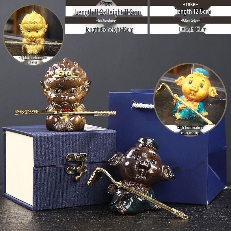 Color-Changing Zen Resin Tea Pet