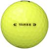 Bridgestone GOLF Golfbälle TOUR BX 2024 Modell Gelb 1 Dutzend [12 Stück]