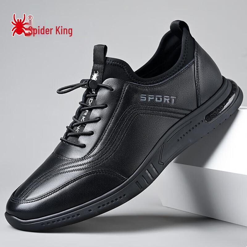 SPIDER KING Men s 02032 Business Casual Leather Shoes 40