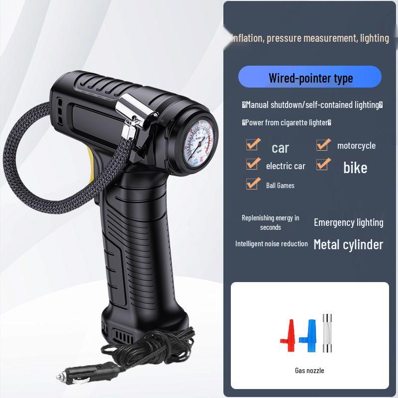 

Portable Wireless Smart Car Tire Inflator with Digital Display