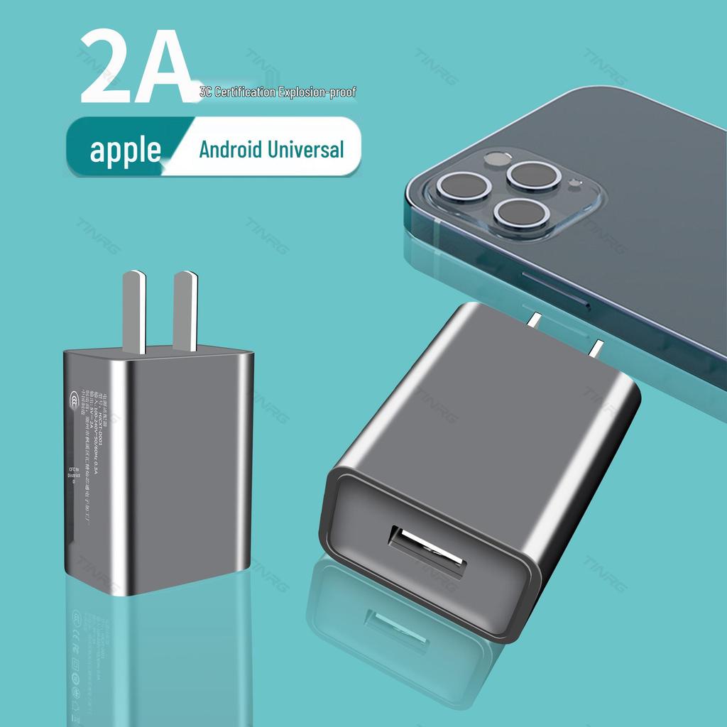 3C Certified 5V2A USB Fast Charger & 5V1A Power Adapter for Universal Mobile Phones