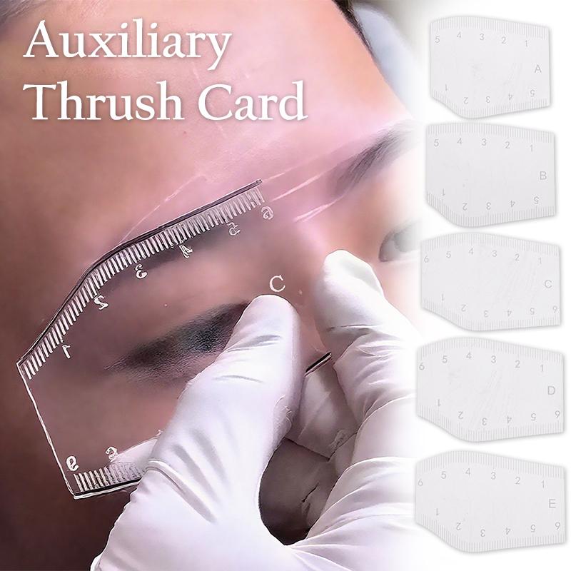 Eyebrow Tattoo Makeup Tools For Beginners Quick Eyebrow Design Eyebrow Auxiliary Ruler Positioning Ruler Tattoo Accessories