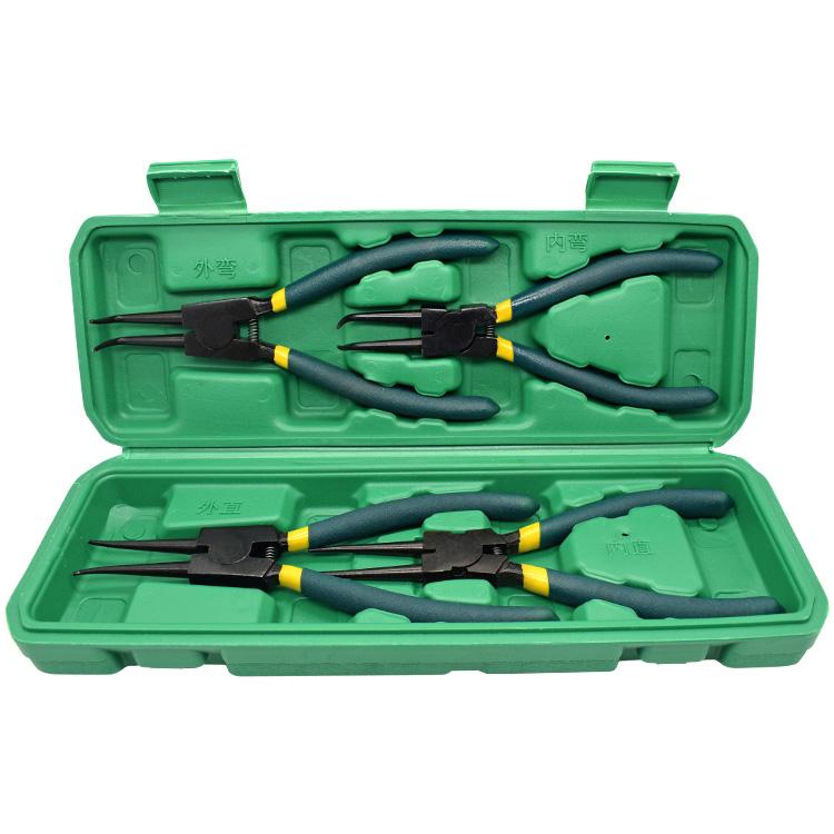 Snap Ring Pliers 4pc Internal Circlip Pliers Snap Ring Removal Tool 7 Inch Snap Ring Pliers Internal/External Circlip Pliers