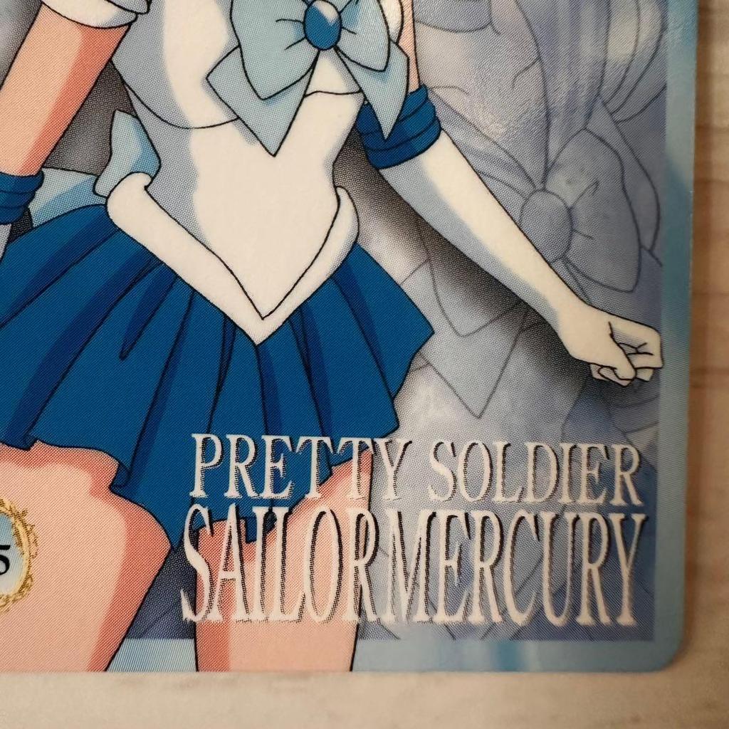 Used [Extremely good condition] Sailor Mercury up to Carddass EX 2001 Sailor Moon