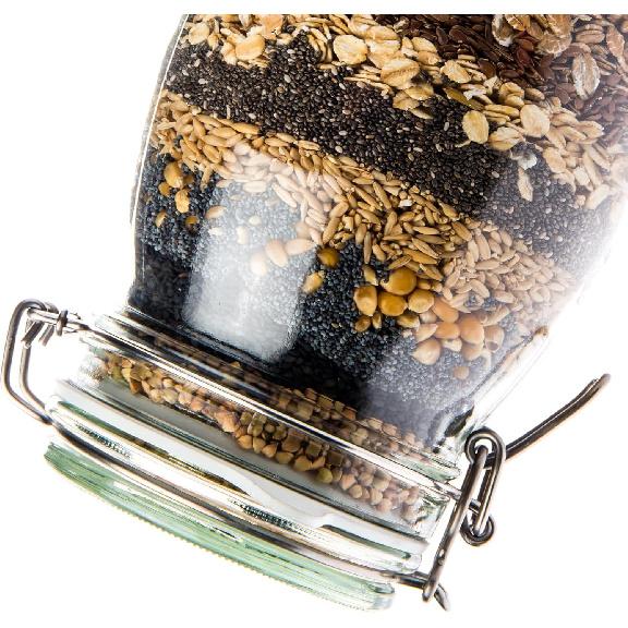 Silicone Jar Gaskets, Rubber Seals for Glass Jars Airtight Silicone Replacement Gasket Leakproof Rubber Gasket for Canning Mason Jars for Mason Jar,