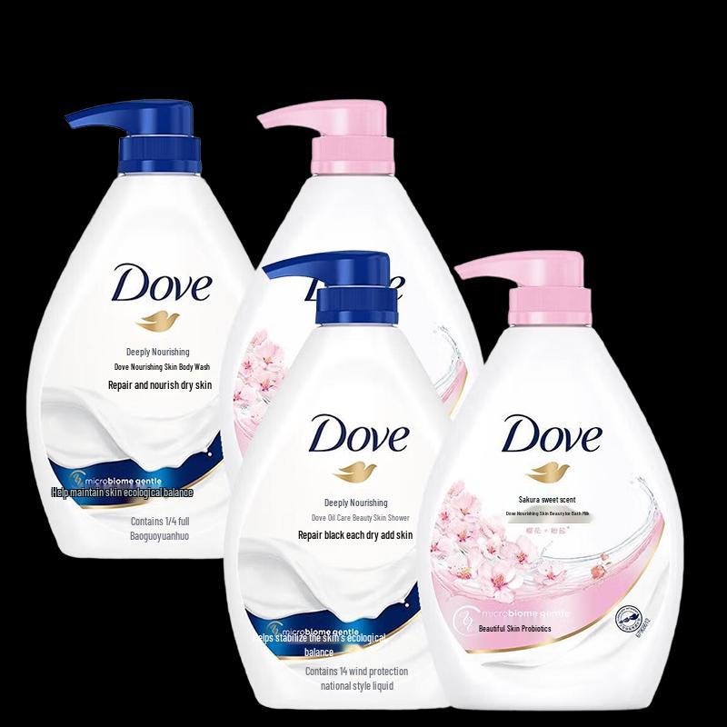 

Dove Cherry Blossom & Deep Nourishment Shower Gel Set (2x550g)