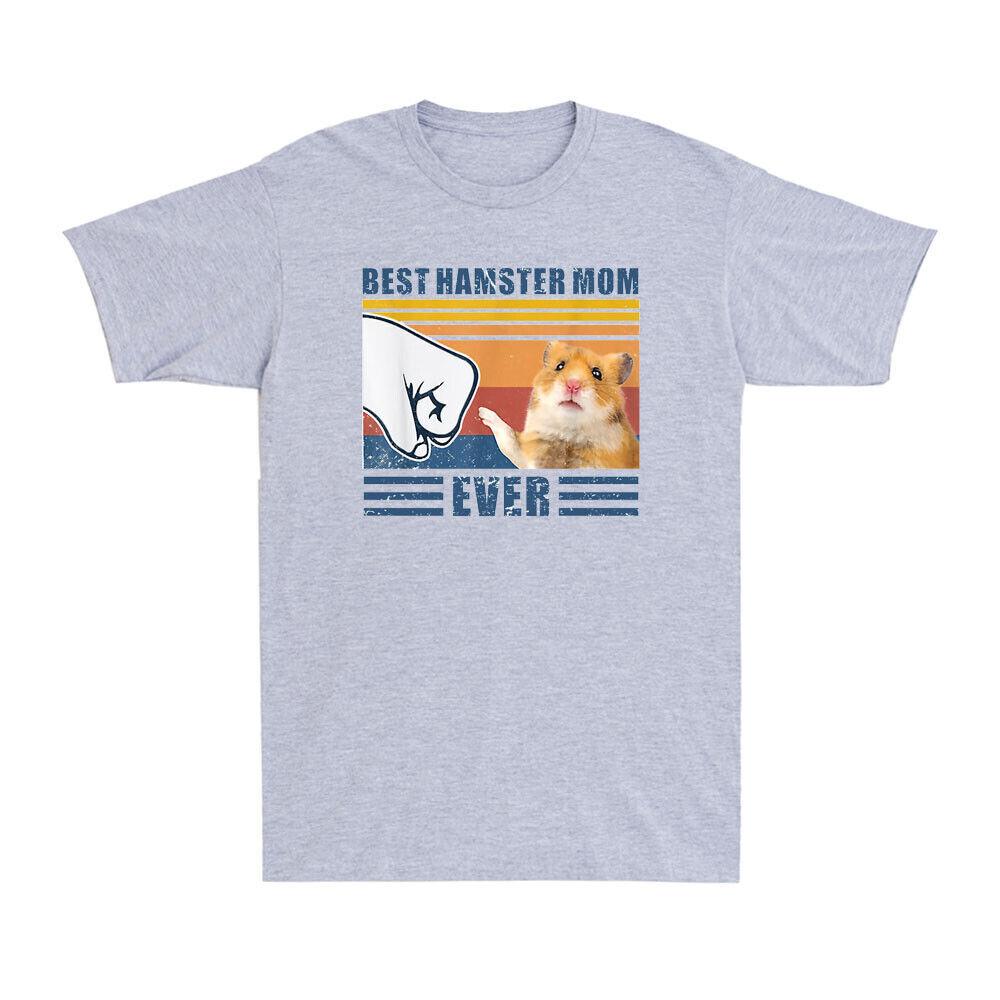 Best Hamster Mom Ever Funny Hamster Mom Mother s Day Gift Vintage Unisex T-Shirt XL