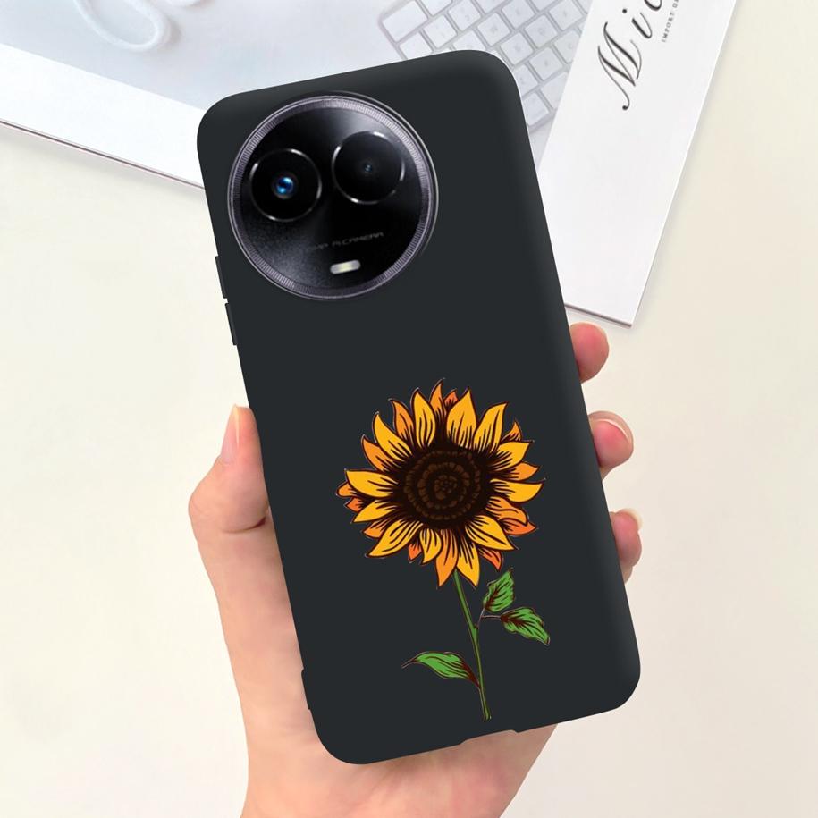 Shockproof Case For Realme 11 5G / Realme 11X Phone Cover Fashion Girls Soft Silicone Funda For Realme11 11 X 2023 RMX3785 Coque