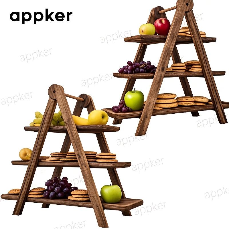 Dřevěný čtvercový servírovací podnos v americkém stylu, hotelový kuchyňský úložný organizér na jídla a kávu