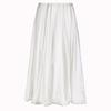 Solid Color Romantic Flower Bud Long Skirt Summer New Product Gentle Temperament Beautiful Vacation Casual Basic Skirt Women