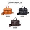 Women'S Bag First Layer Cowhide Simple Breast Bag Casual Fanny Pack Oblique Span Bag