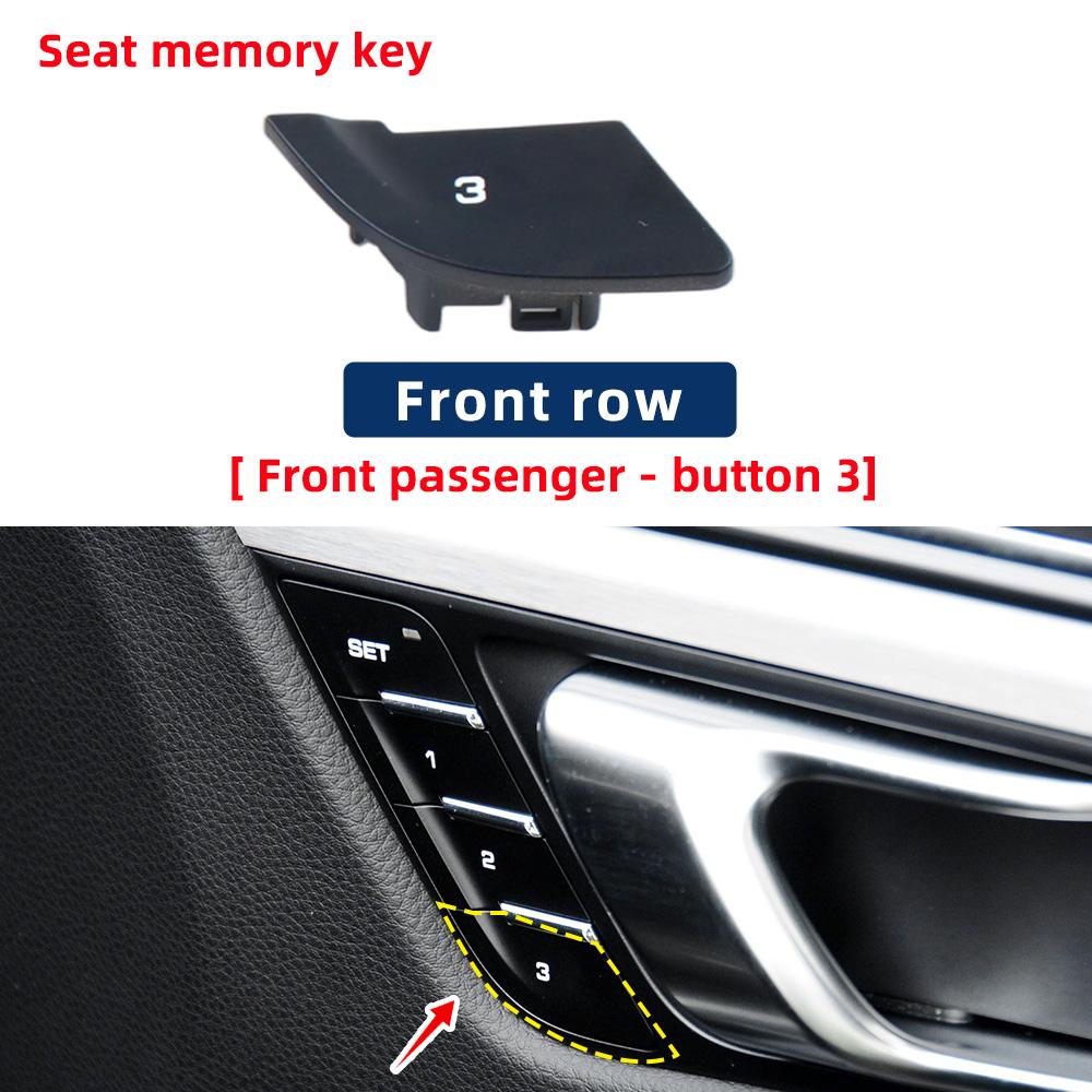 Car Front Button For Porsche Macan Seat Memory Key Seat Memory Button 2014- 2018 95B959855 95B959856 Car Accessories Replacement